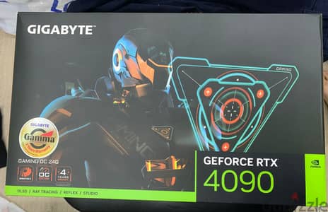 4090 gigabyte oc كارت شاشة بحالة الجديد بضمان شركة جاما