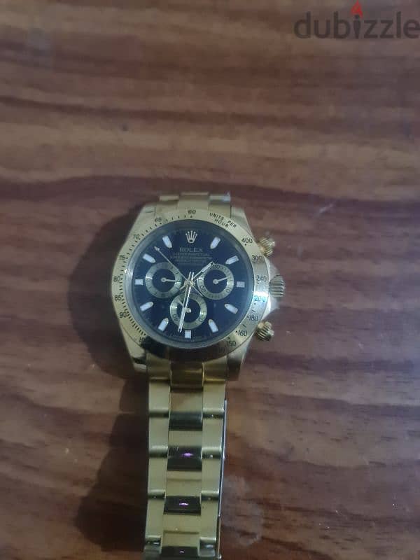 ساعة رولكس دايتونا دهبي فرست كوبى : ROLEX DAYTONA GOLD 8