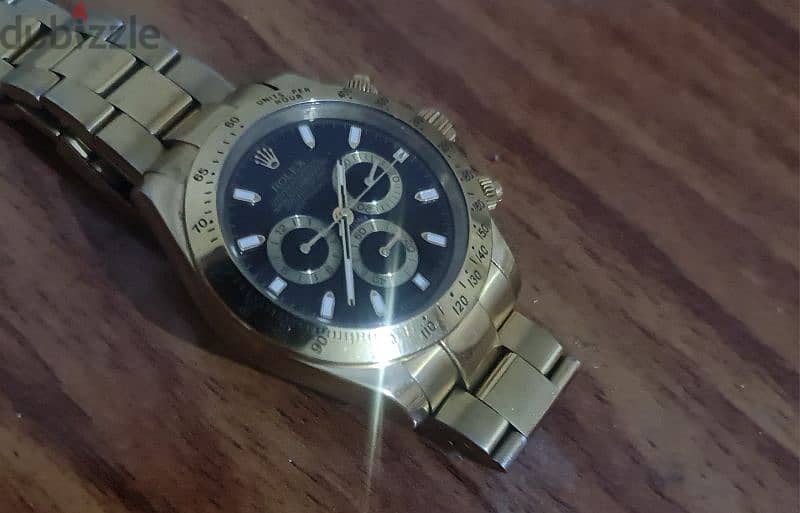 ساعة رولكس دايتونا دهبي فرست كوبى : ROLEX DAYTONA GOLD 9