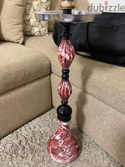 شيشه shisha للبيع مع شنطه و مشتملات