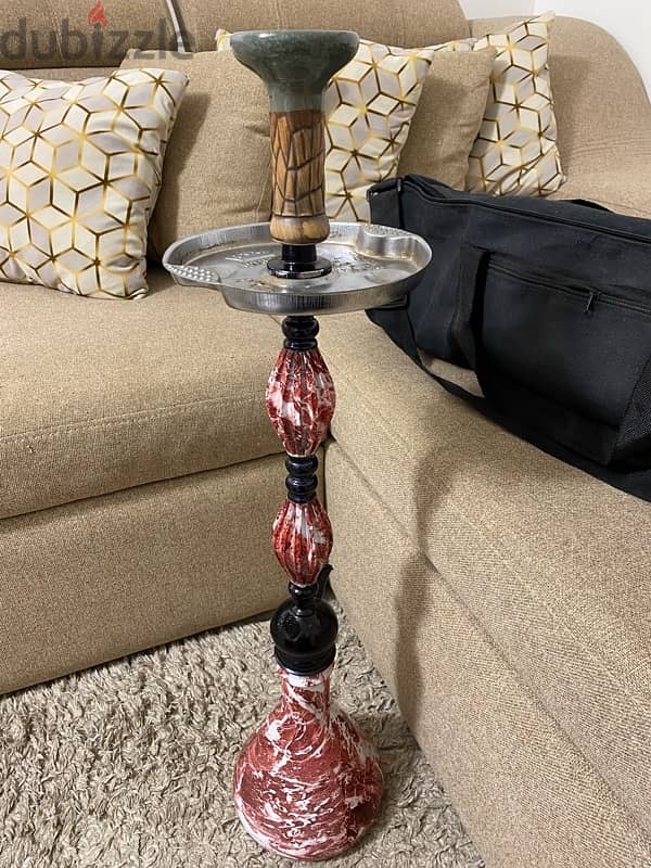 شيشه shisha للبيع مع شنطه و مشتملات 2