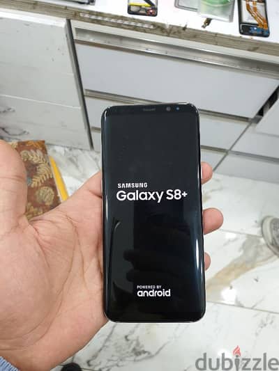 سامسونج s8 plus رام 4 مساحة 64 مفهوش خربوش جديد