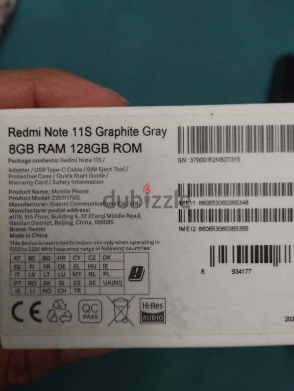 Redmi 11 S 128 GB 4