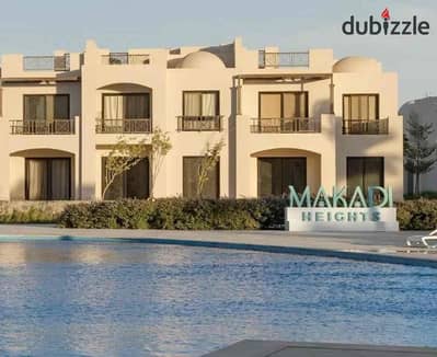 Chalet for sale 2 Bedrooms direct view of the lagoon in Makadi Heights Hurghada