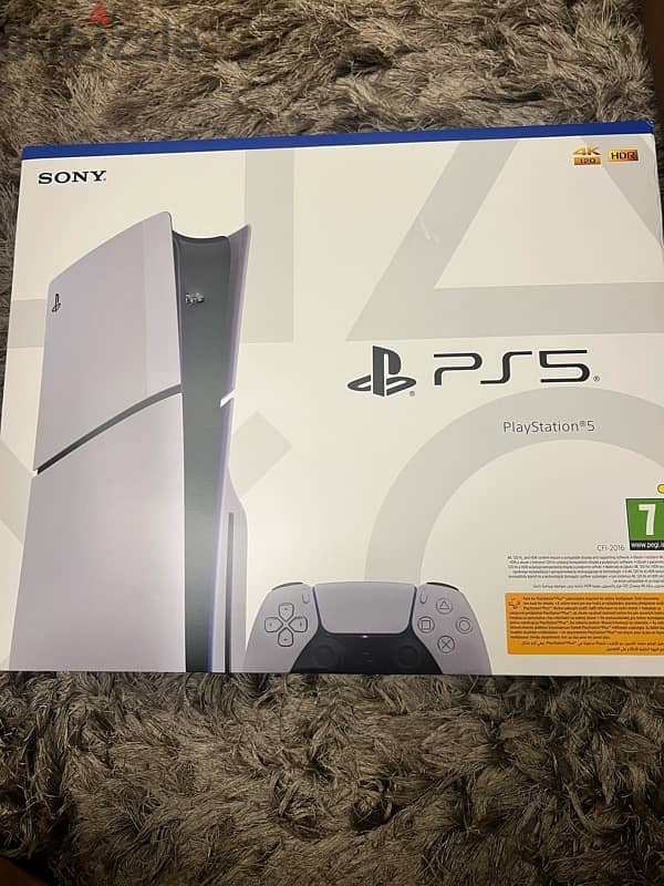 ps5 slim 1 tera متبرشم 0