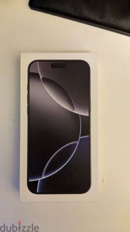 iphone 16 pro max 256 Gb sealed مدفوع الضريبة 0