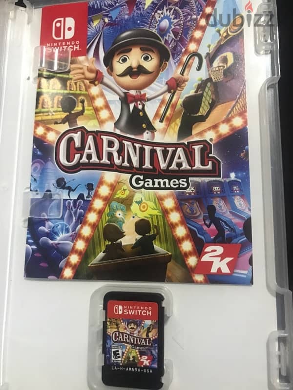 لعبهdriven to win و لعبت carnival games nentendo switch 3