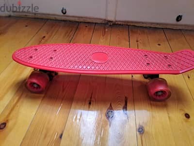 Penny red skateboard