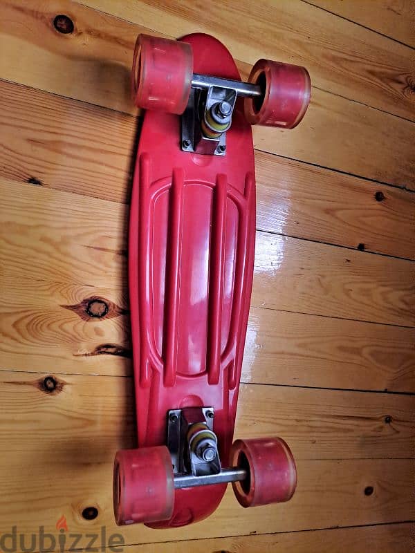 Penny red skateboard 1