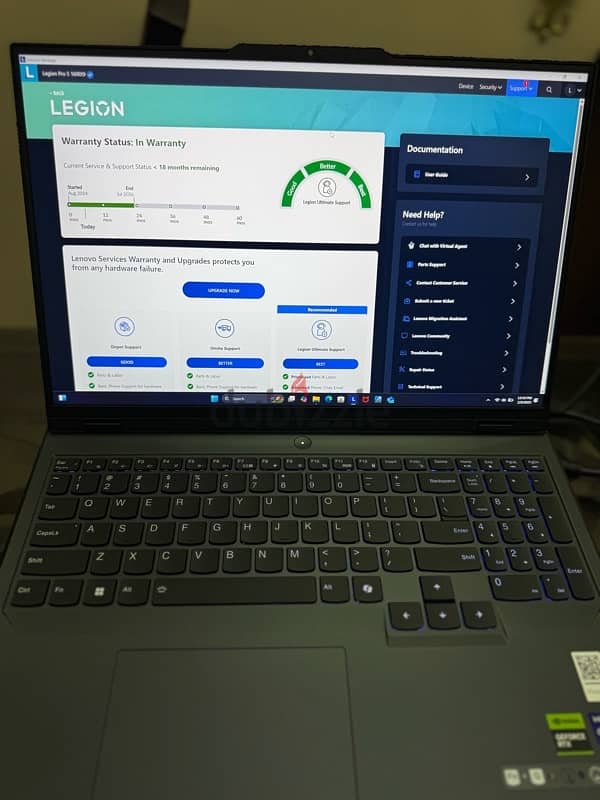 lenovo legion 5 pro  i9 14900hx/4060 6