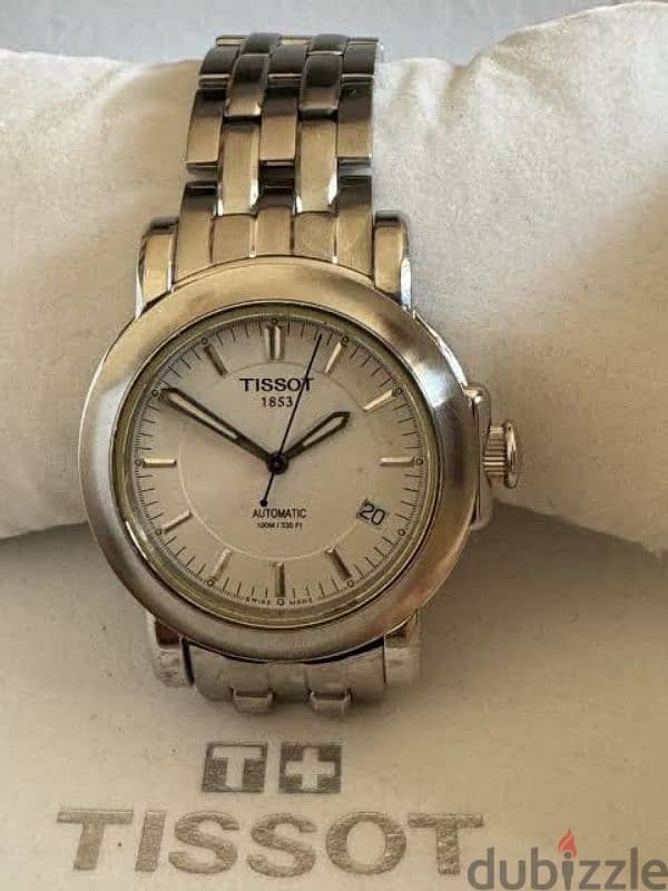 tissot t-lord t164/264 automatic like new تيسو اوتوماتيك كالجديده 2