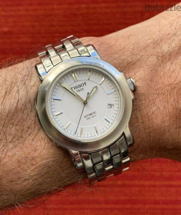 tissot t-lord t164/264 automatic like new تيسو اوتوماتيك كالجديده 3