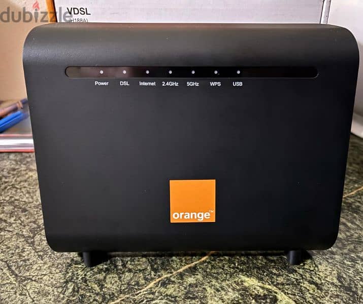 orange router H188A 1