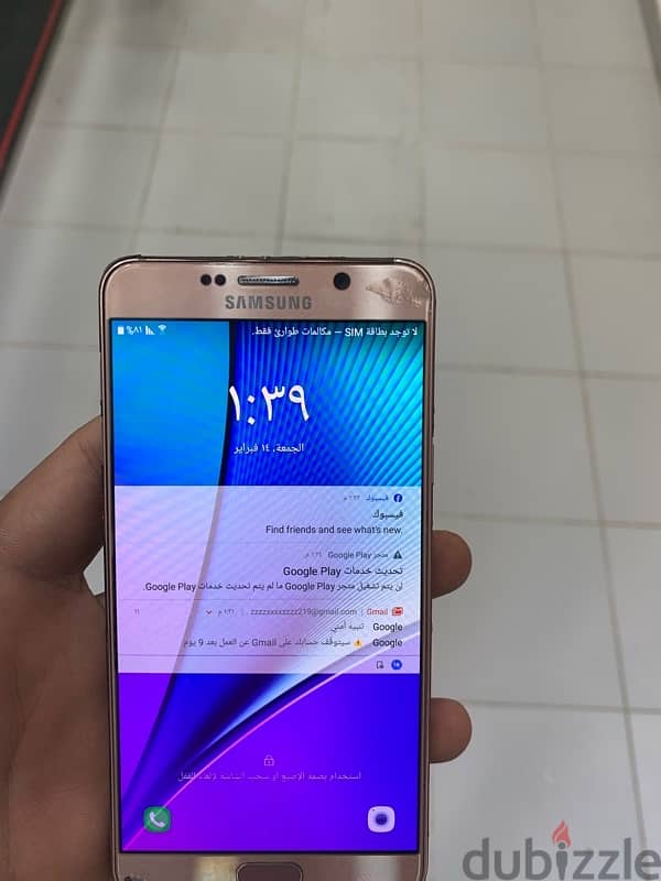 Samsung Note 5 بحاله ممتازه 3