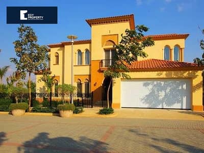 Lowest Price!! Villa For Sale Golf View with Down payment in Compound Up Town -New Cairo