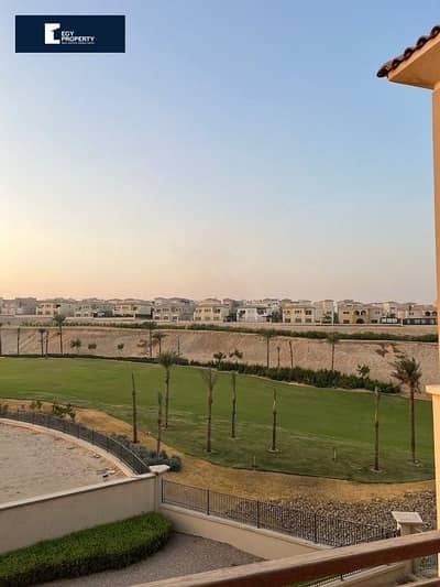 Villa 550 Sqm For Sale Golf View with Down payment in Compound Up Town -New Cairo(Buy Now!!)