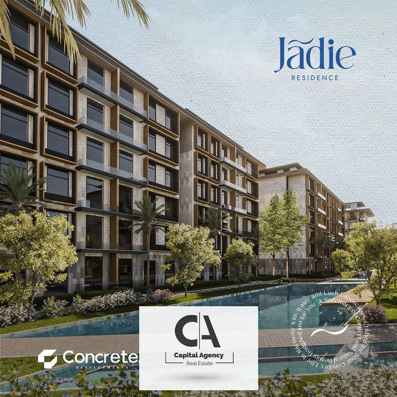 Apartment for sale in the Fifth Settlement with a discount of up to 30% in Jadie Compound with a down payment of only 5% and installments over the lon 0