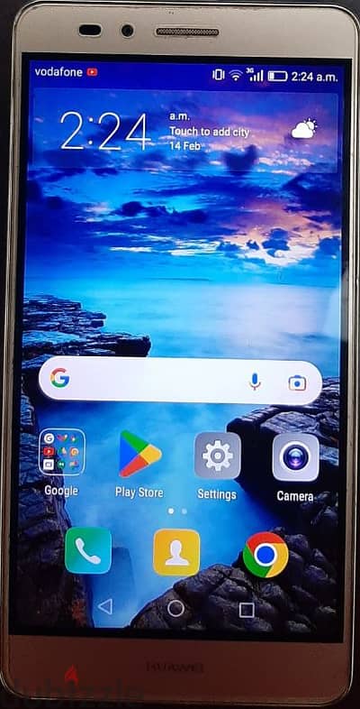 Huawei GR5 Dual Sim - 16GB, 2GB RAM, 4G LTE, Gold مستعمل