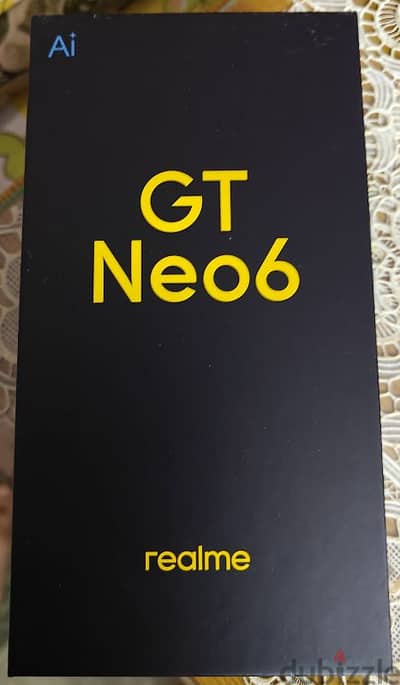 Realme gt neo 6 12g ram 256g storage يوجد كمية محدودة