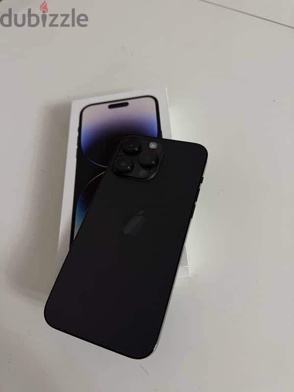 IPhone 14 pro max 256 black like new 6