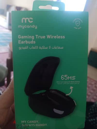 سماعة بلوتوث MC mycandy gaming turewireless earbuds