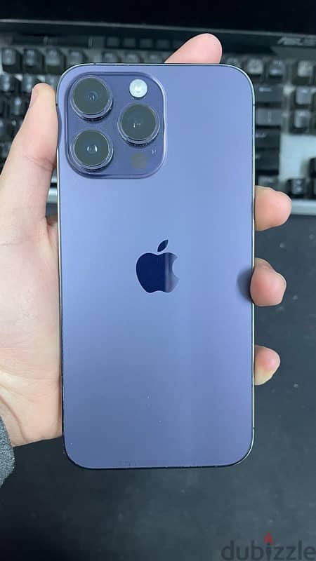 iPhone 14 Pro Max 128GB 89% Purple No scratch 7