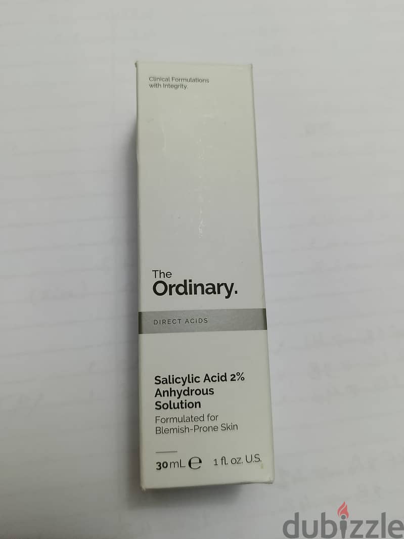 The Ordinary 2% salicylic acid anhydrous solution 0