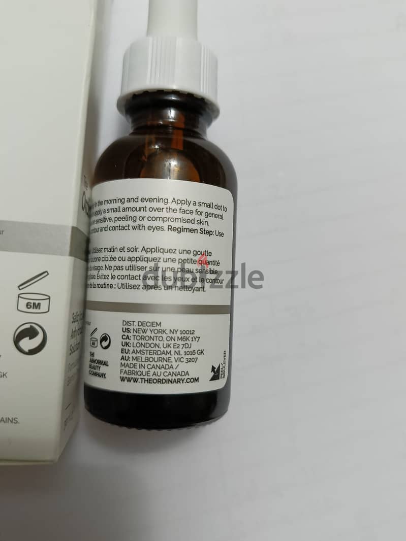 The Ordinary 2% salicylic acid anhydrous solution 3