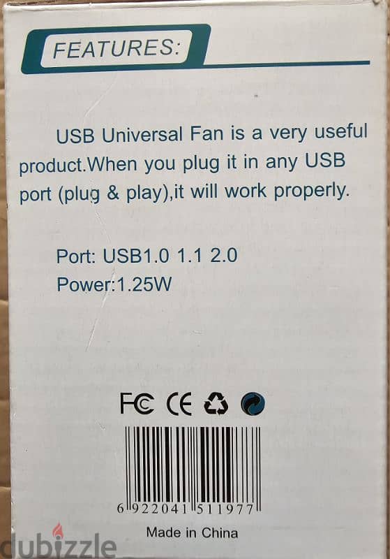 USB mini fan for desk and laptop usage 4