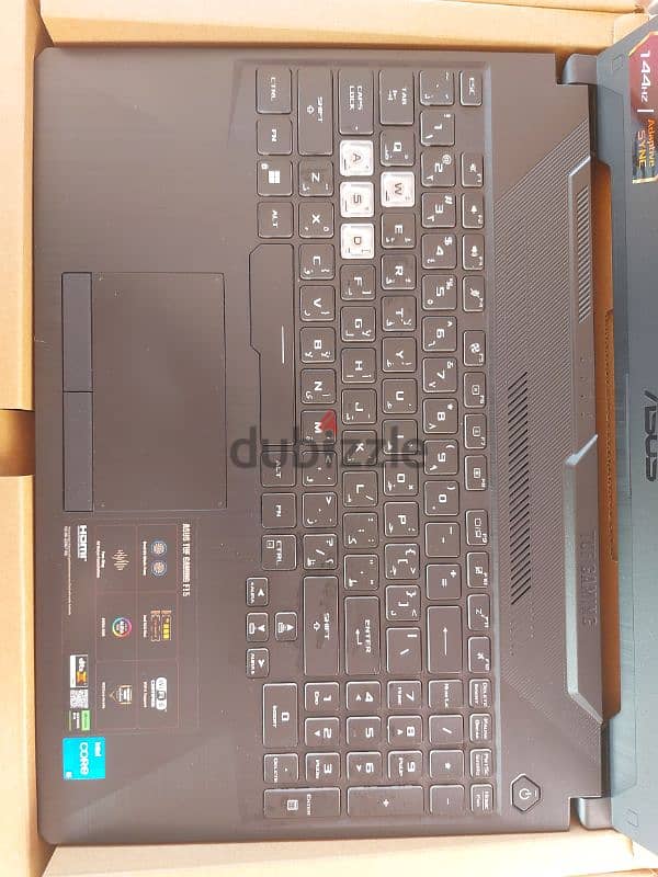 Asus tuf f15 used like new 2