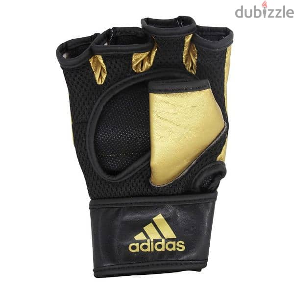 Adidas mma boxing gloves - Large - black and gold 2