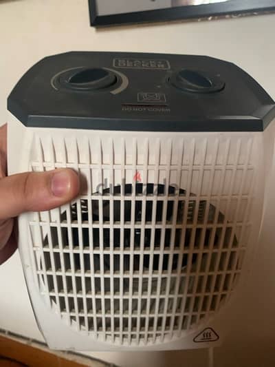 black and decker heater دفاية بلاك اند ديكر