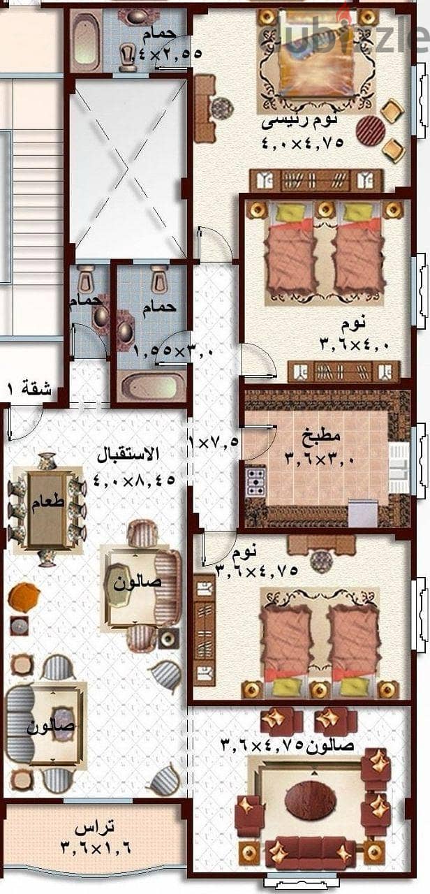 شقة واسعة 184 متر من المالك مباشرة - الشروق 0