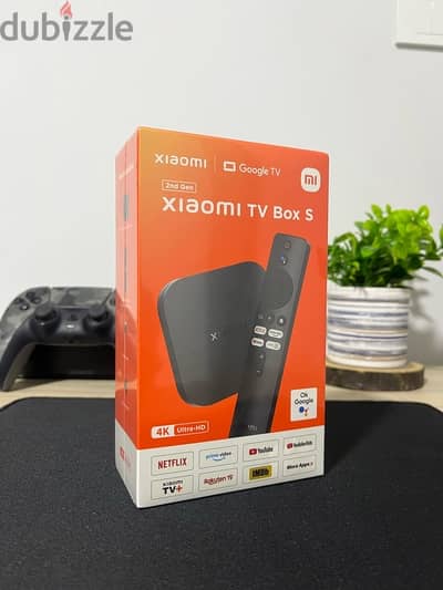 Xiaomi TV Mi Box S (2nd Gen) - 4K Ultra HD Google TV | شاومي  بوكس