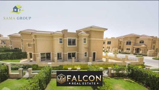 Townhouse corner villa at the entrance of the 5th Settlement without down payment in Stone Park Compound, 5th Settlement - Stone Park Ne