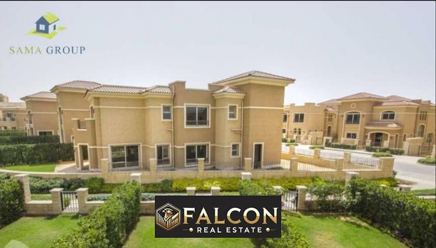 Townhouse corner villa at the entrance of the 5th Settlement without down payment in Stone Park Compound, 5th Settlement - Stone Park Ne 0