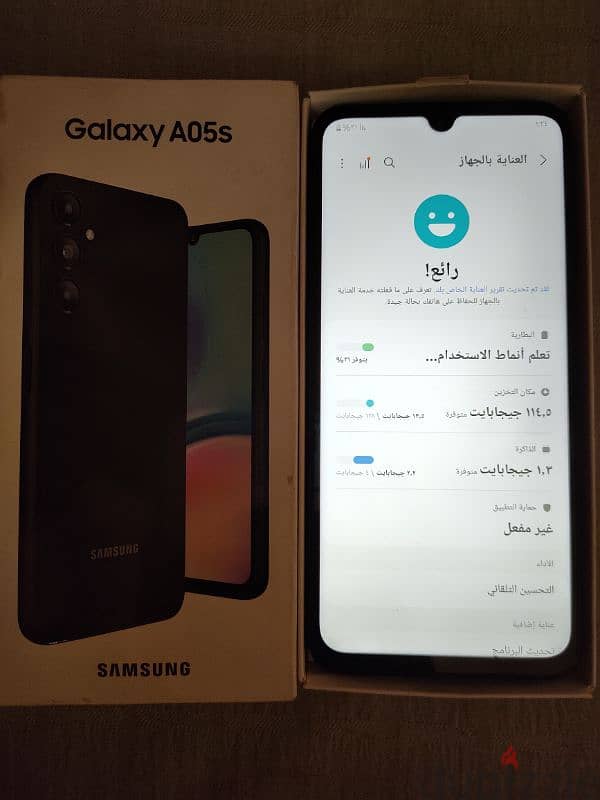 بسعر لقطة لسرعة البيع  Samsung Galaxy A05s 128/4 3