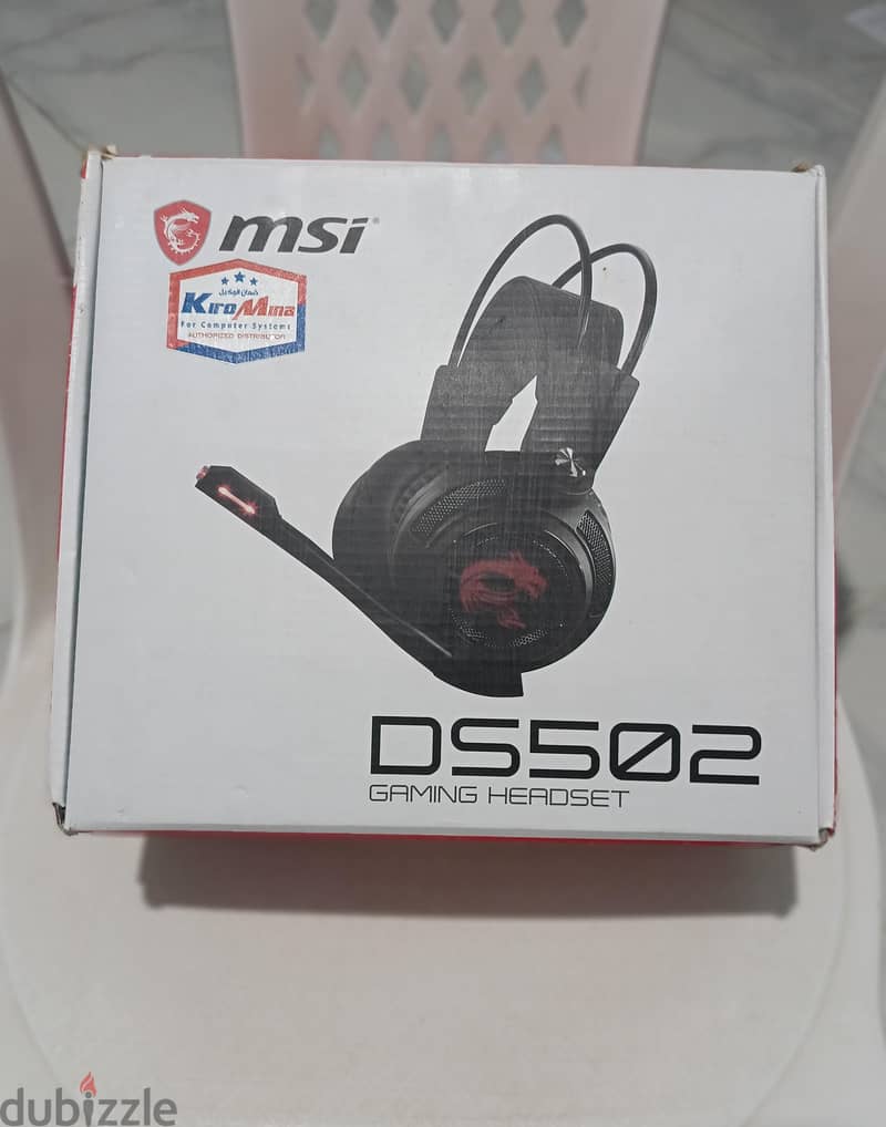 MSI GAMING HEADSET WITH 7.1 SURROUNDED SOUND FOR GAMING 0