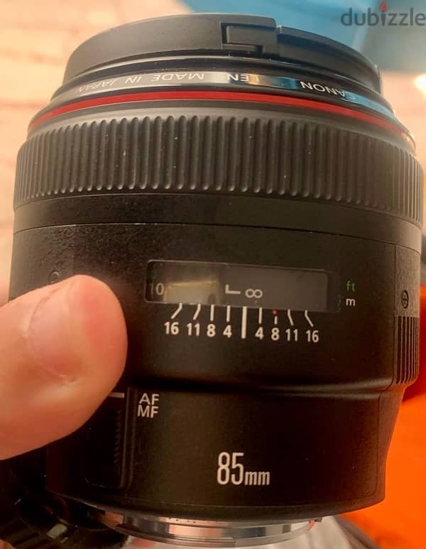 canon 85mm f/1.2 عدسة كانون ٨٥ 2