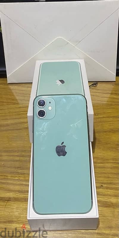 iphone 11, 64 GB, Mint Green, 70% Battery Health-ايفون١١، ٦٤ جيجا