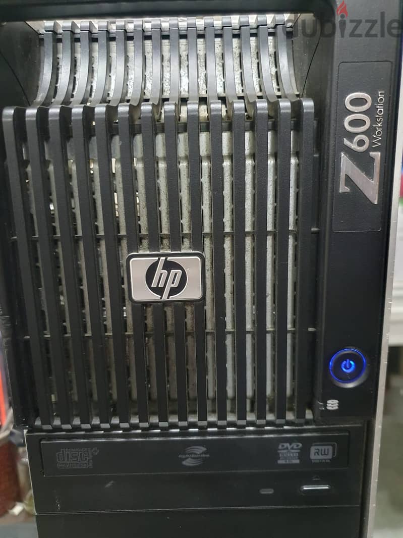 جهاز المونتاج و الالعاب الحديثة وركستيشن  ب 2 بروسيسور HP Z 600 0