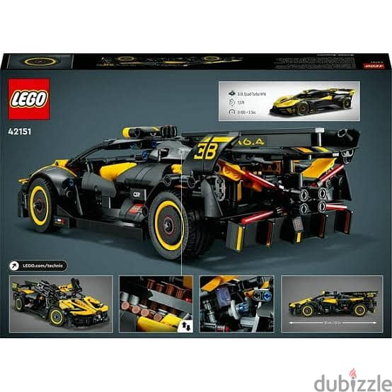 Lego tech  bugatti bolide car 42151 3