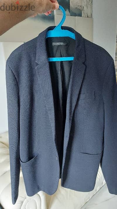 blazer zara size XL - dark blue