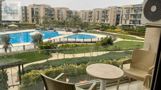 شقة مع جاردن استلام فوري بمنطقة الجولدت سكوير في كمبوند جاليريا بالتقسيط على 10 سنين  Compound Galleria Residence New Cairo