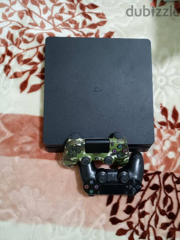 ps4 slim  1000 GB (1TB مع 19 لعبه ) 0