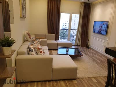 Fully furnished Studio for rent in Hyde Park compound , New Cairo - Super lux finishing