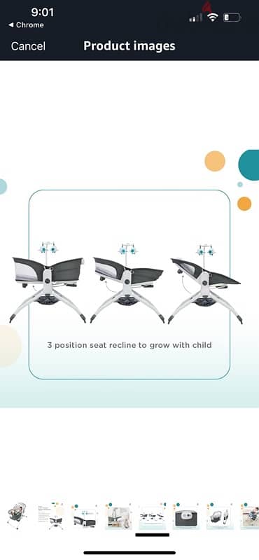 Mastela 6 in 1  Rocker and Bassinet 3