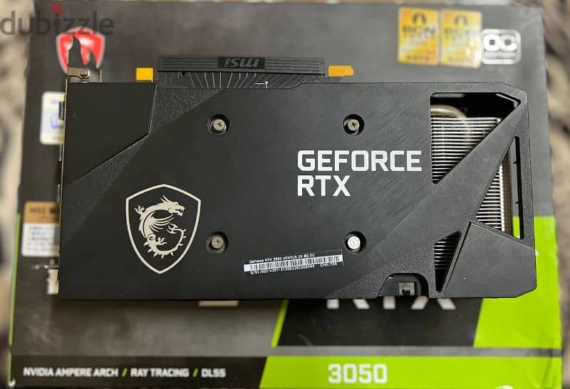 rtx 3050 8gb msi ventus 7