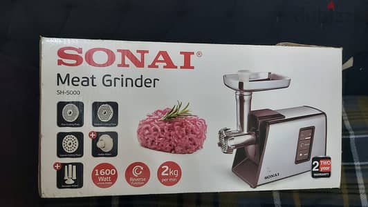 مفرمة لحوم ماركة " سوناى " SH-5000  Sonai Meat Grinder - SH-5000 _ 160