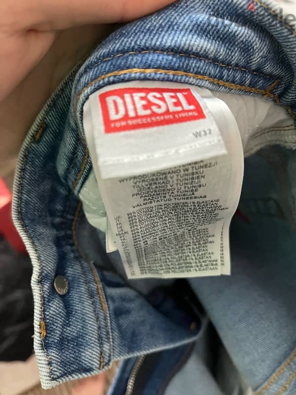 بنطلون Diesel جديد بالتيكت 2